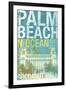 Palm Beach 2-Cory Steffen-Framed Giclee Print