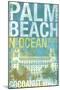 Palm Beach 2-Cory Steffen-Mounted Giclee Print