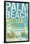 Palm Beach 2-Cory Steffen-Framed Giclee Print