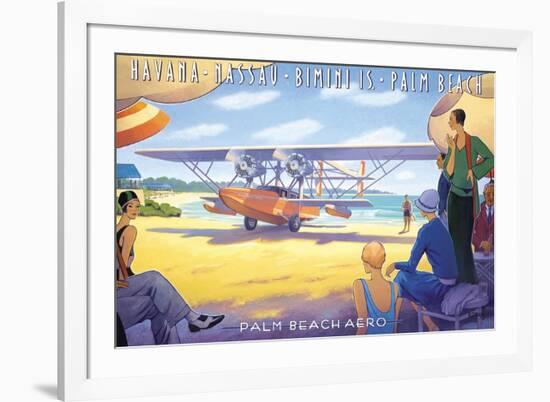 Palm Beach Aero-Kerne Erickson-Framed Premium Giclee Print