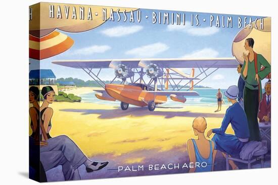 Palm Beach Aero-Kerne Erickson-Stretched Canvas