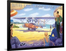 Palm Beach Aero-Kerne Erickson-Framed Art Print