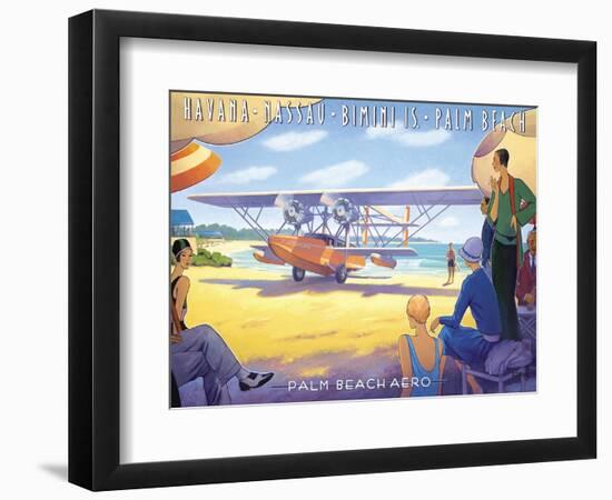 Palm Beach Aero-Kerne Erickson-Framed Art Print