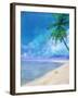 Palm Beach and Shell-Ken Roko-Framed Art Print