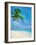 Palm Beach and Starfish-Ken Roko-Framed Art Print