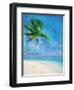 Palm Beach and Starfish-Ken Roko-Framed Art Print