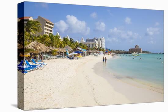 Palm Beach, Aruba, Netherlands Antilles, Caribbean, Central America-Jane Sweeney-Stretched Canvas