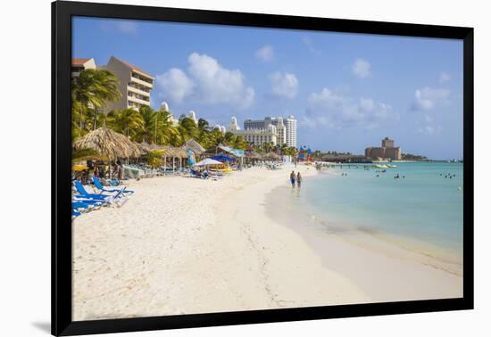 Palm Beach, Aruba, Netherlands Antilles, Caribbean, Central America-Jane Sweeney-Framed Premium Photographic Print