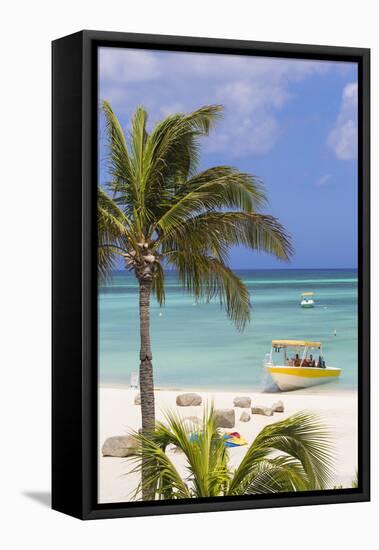 Palm Beach, Aruba, Netherlands Antilles, Caribbean, Central America-Jane Sweeney-Framed Stretched Canvas