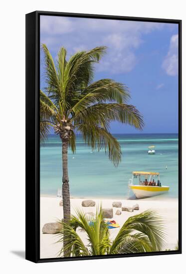 Palm Beach, Aruba, Netherlands Antilles, Caribbean, Central America-Jane Sweeney-Framed Stretched Canvas