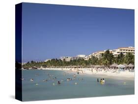 Palm Beach, Aruba, West Indies, Dutch Caribbean, Central America-Sergio Pitamitz-Stretched Canvas