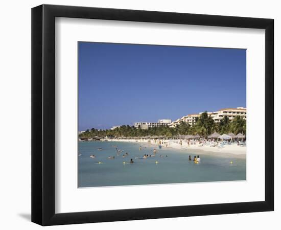 Palm Beach, Aruba, West Indies, Dutch Caribbean, Central America-Sergio Pitamitz-Framed Photographic Print