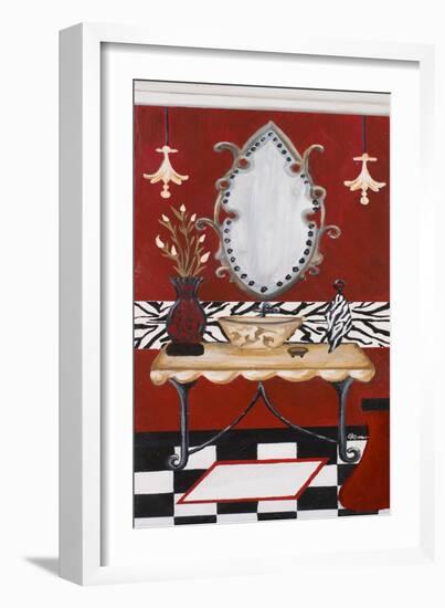 Palm Beach Bath II-Gina Ritter-Framed Premium Giclee Print