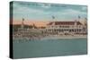 Palm Beach, FL - Oceanview of the Breakers Casino-Lantern Press-Stretched Canvas