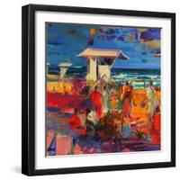 Palm Beach, Florida, 2011-Peter Graham-Framed Giclee Print