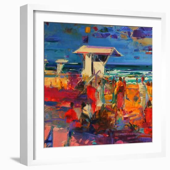 Palm Beach, Florida, 2011-Peter Graham-Framed Giclee Print