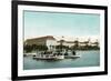 Palm Beach, Florida - Royal Poinciana Hotel View from Water-Lantern Press-Framed Art Print