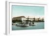 Palm Beach, Florida - Royal Poinciana Hotel View from Water-Lantern Press-Framed Art Print