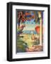 Palm Beach, Florida-Kerne Erickson-Framed Art Print