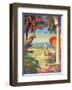 Palm Beach, Florida-Kerne Erickson-Framed Art Print