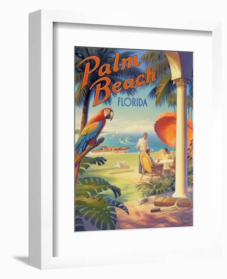 Palm Beach, Florida-Kerne Erickson-Framed Art Print