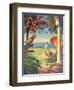 Palm Beach, Florida-Kerne Erickson-Framed Art Print