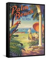 Palm Beach, Florida-Kerne Erickson-Framed Stretched Canvas
