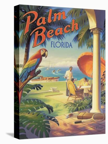 Palm Beach, Florida-Kerne Erickson-Stretched Canvas