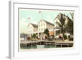 Palm Beach Hotel, Palm Beach, Florida-null-Framed Art Print