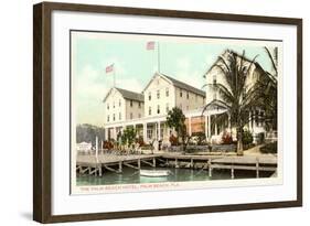 Palm Beach Hotel, Palm Beach, Florida-null-Framed Art Print