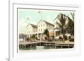 Palm Beach Hotel, Palm Beach, Florida-null-Framed Premium Giclee Print