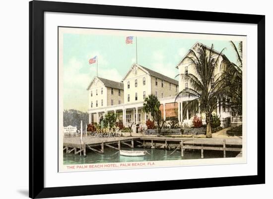 Palm Beach Hotel, Palm Beach, Florida-null-Framed Premium Giclee Print