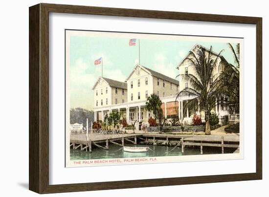 Palm Beach Hotel, Palm Beach, Florida-null-Framed Art Print
