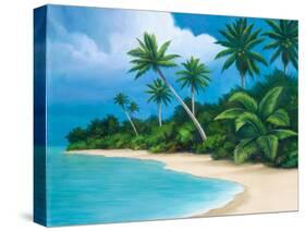 Palm Beach II-Vivien Rhyan-Stretched Canvas