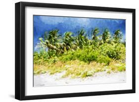 Palm Beach - In the Style of Oil Painting-Philippe Hugonnard-Framed Giclee Print