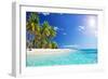 Palm Beach in Tropical Idyllic Paradise Island - Caribbean - Guadalupe-Romolo Tavani-Framed Photographic Print