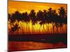 Palm Beach, Sundown, Back Light-Thonig-Mounted Photographic Print