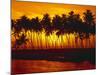 Palm Beach, Sundown, Back Light-Thonig-Mounted Photographic Print