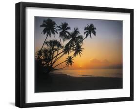 Palm Beach, Sunset-Thonig-Framed Photographic Print