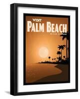 Palm Beach-Jason Giacopelli-Framed Art Print