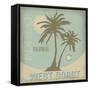 Palm Beach-Karen Williams-Framed Stretched Canvas