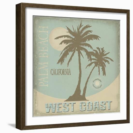 Palm Beach-Karen Williams-Framed Giclee Print