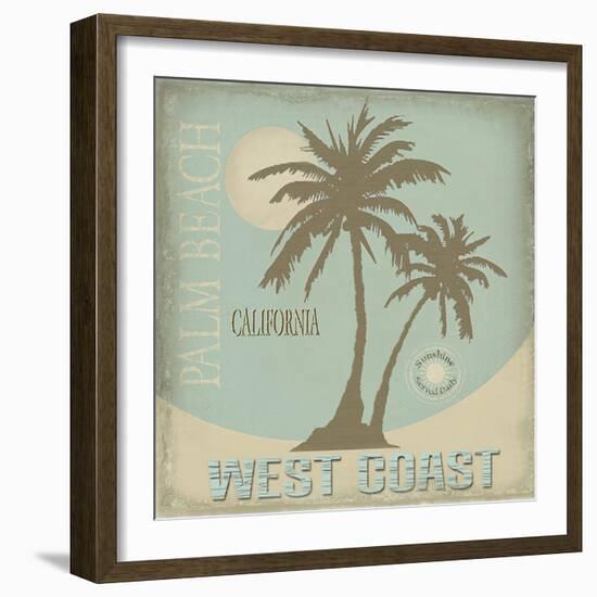 Palm Beach-Karen Williams-Framed Giclee Print