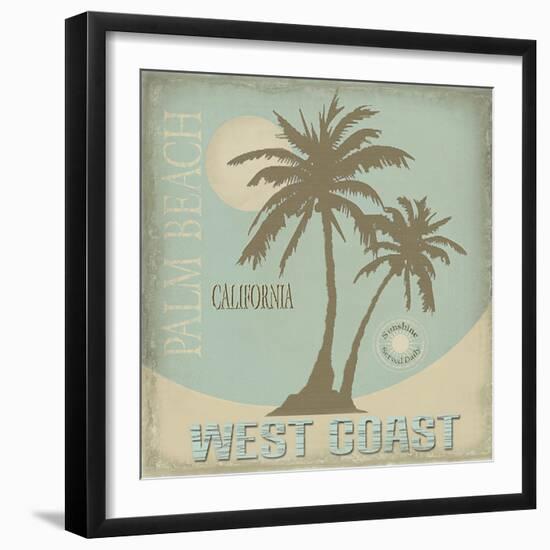 Palm Beach-Karen Williams-Framed Giclee Print