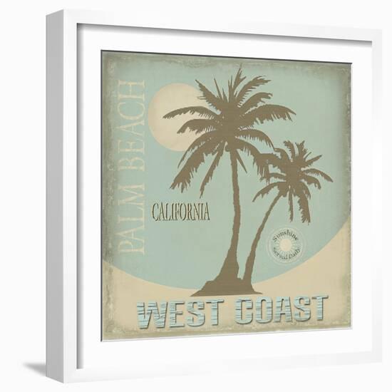 Palm Beach-Karen Williams-Framed Giclee Print