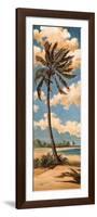 Palm Breeze II-Paul Brent-Framed Premium Giclee Print