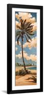 Palm Breeze II-Paul Brent-Framed Premium Giclee Print