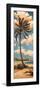 Palm Breeze II-Paul Brent-Framed Premium Giclee Print