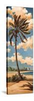 Palm Breeze II-Paul Brent-Stretched Canvas