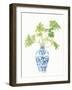 Palm Chinoiserie White III-Danhui Nai-Framed Art Print